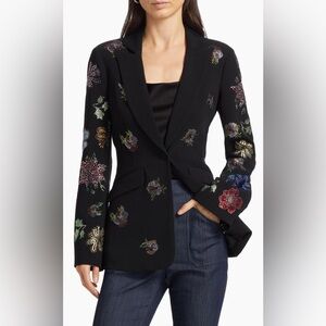 Cinq a Sept Cheyenne Pansy Garden Blazer